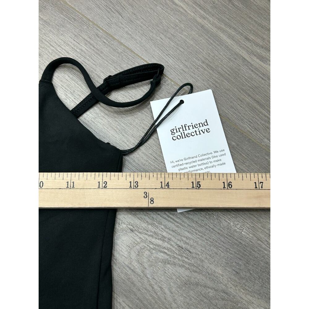 NWT Girlfriend Collective Womens Black‎ Adjustable Juliet Strappy Dress Size S - Picture 8 of 9